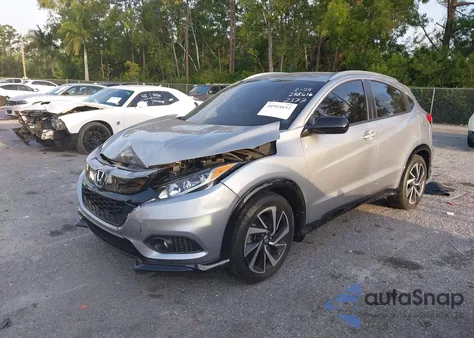2020 Honda Hr-V 2Wd Sport z USA, uszkodzony, nr VIN 3CZRU5H13LM702377